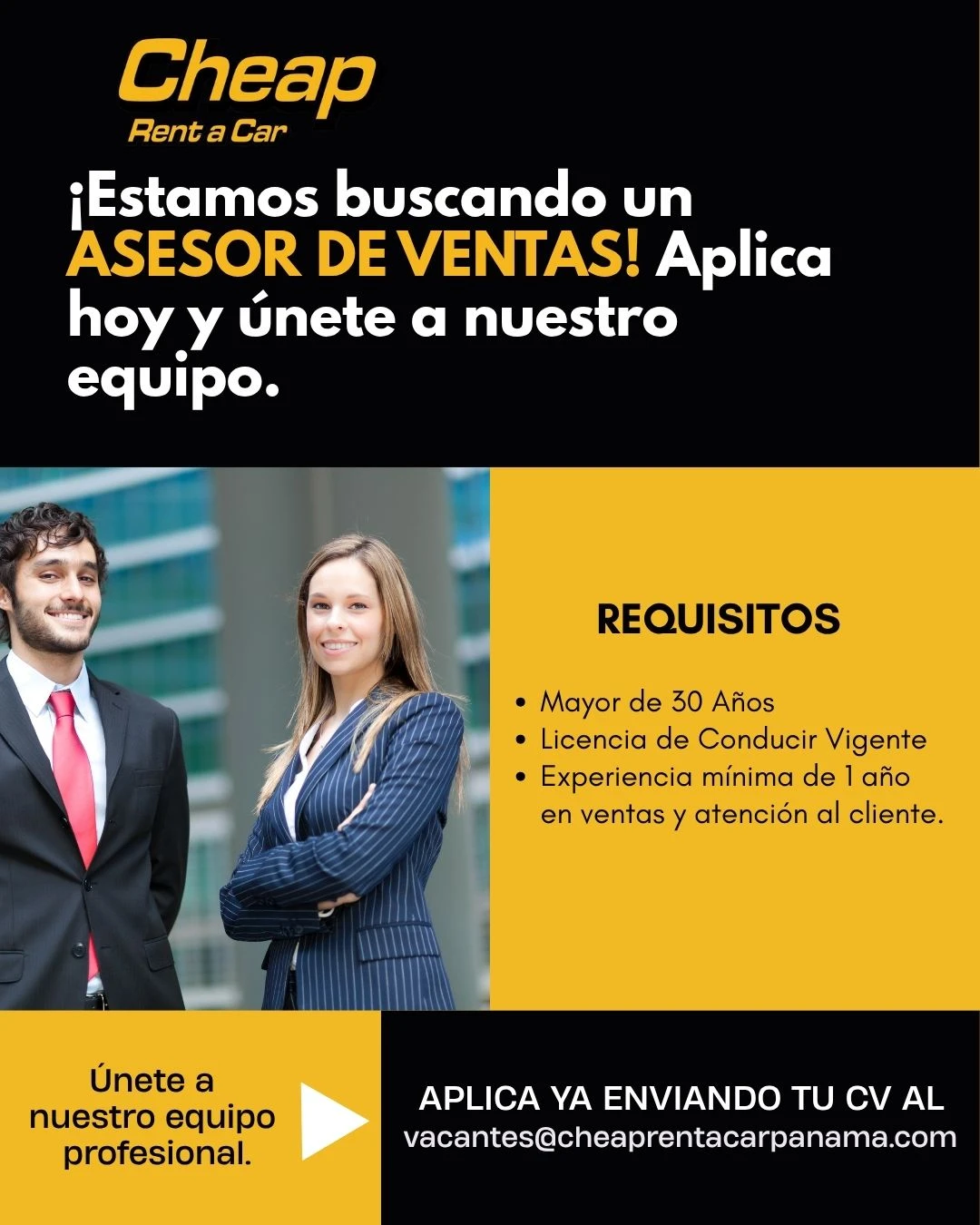 vacante asesor de ventas