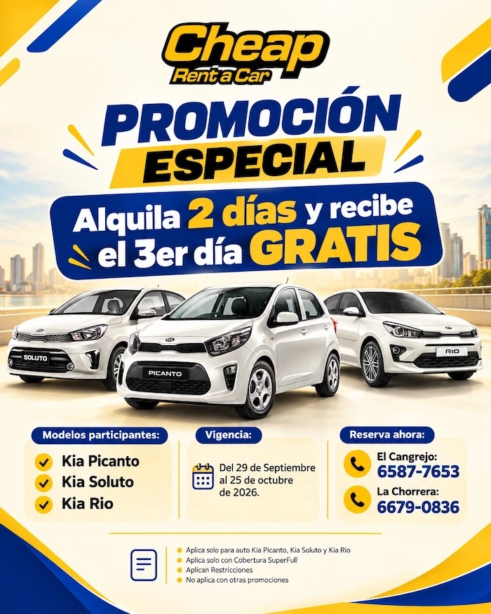 promocion alquila 2 días
